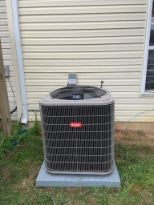 Bryant Legacy 15 SEER electric air-conditioning condenser installation in Washington D.C.